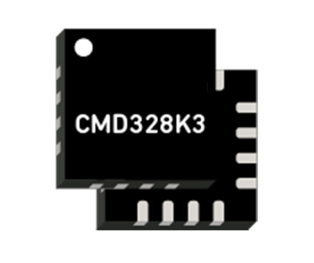 CMD328K3是一款低噪聲放大器，6GHz至18GHz、16QFN