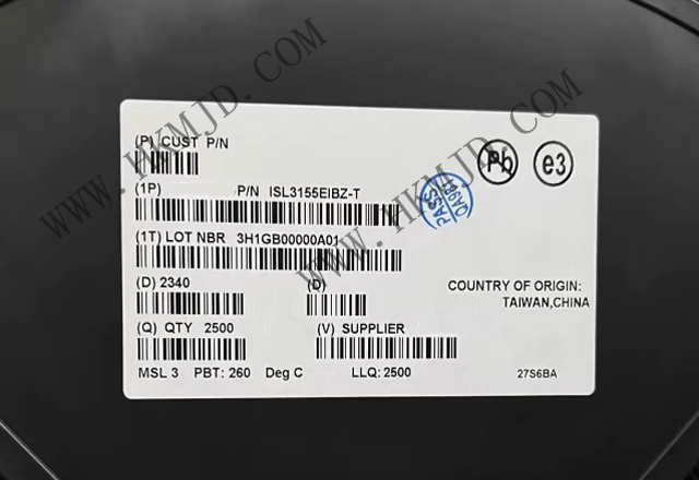 瑞薩電子 ISL3155EIBZ——高可靠性RS-485/RS-422收發(fā)器，帶16kV ESD保護功能