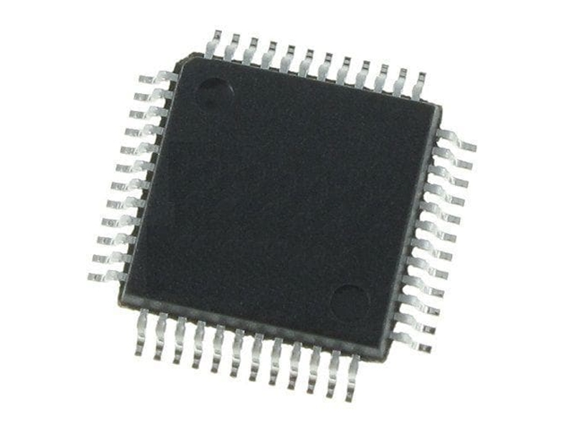 主流微控制器STM32F102CBT6：48 MHz CPU，具備USB FS