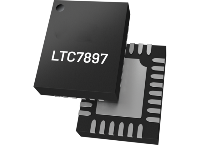 LTC7897RUFD同步降壓控制器：140V、低 IQ、開關(guān)頻率100kHz ~ 2.5MHz