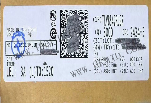 [供應(yīng) TI 放大器] TLV8542RUGR 500nA，RRIO 運算放大器