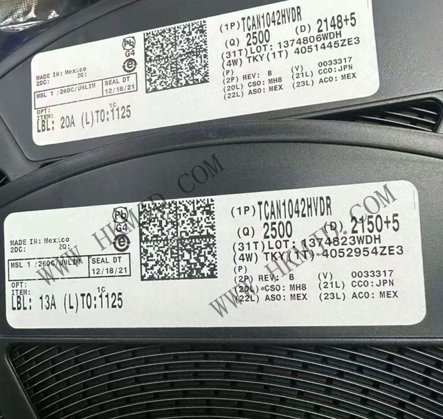 [供應] TCAN1042HVDR (TI) 高速 CAN 收發(fā)器，SOIC-8