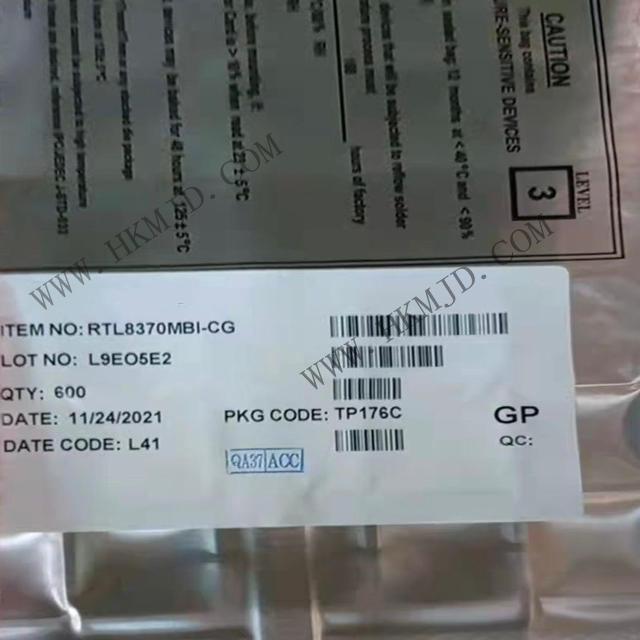 Realtek RTL8370MBI 高性能8+2端口千兆以太網(wǎng)交換芯片，明佳達(dá)電子現(xiàn)貨供應(yīng)